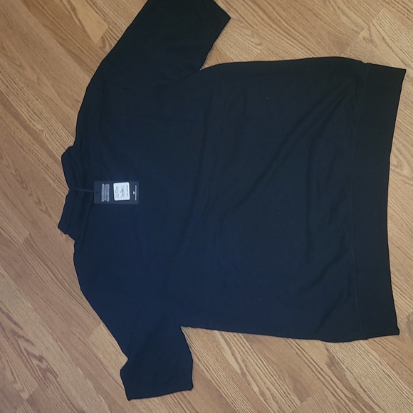 New Authentic True Religion short sleeved 3/4 zip polo styled pullover size XL - Picture 6 of 7